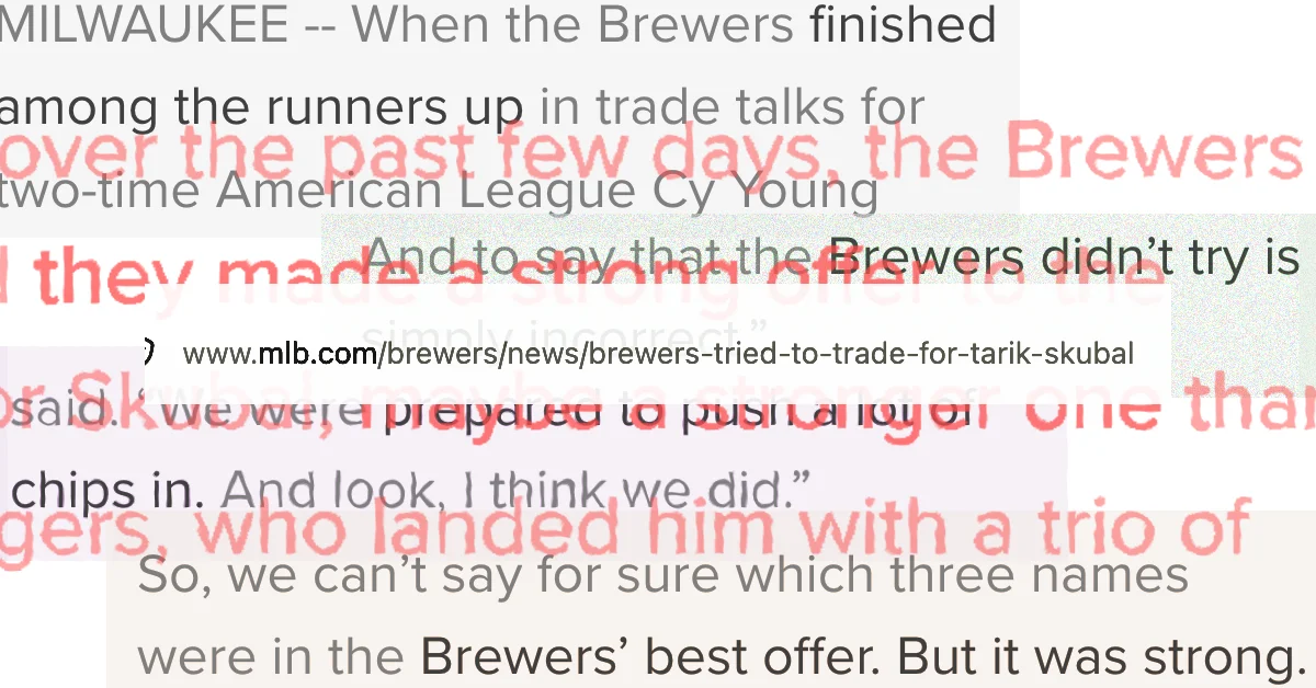 We Tried Tracker: Skubal De La Cruz Deadline Edition