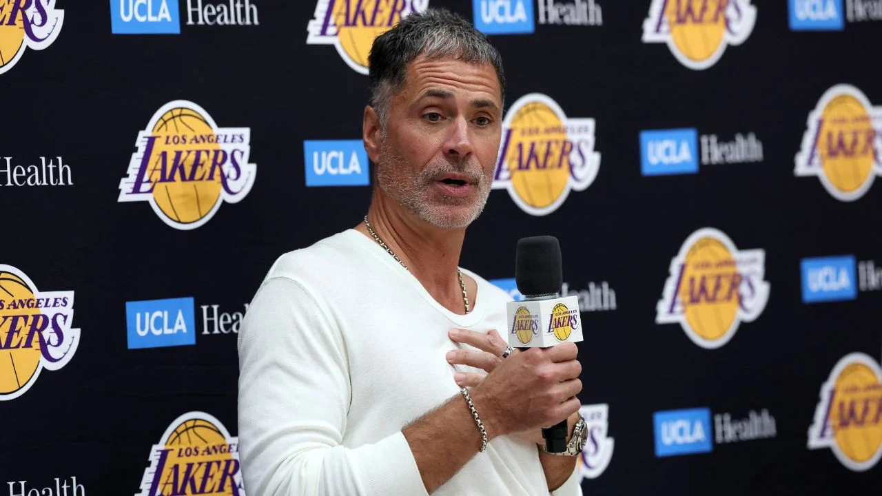 Rob Pelinka Explains Why Lakers Can’t Hoard High-Value Draft Picks Like Thunder, Spurs