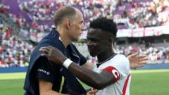 Saka Committed to Fitness Ahead of England's World Cup Opener